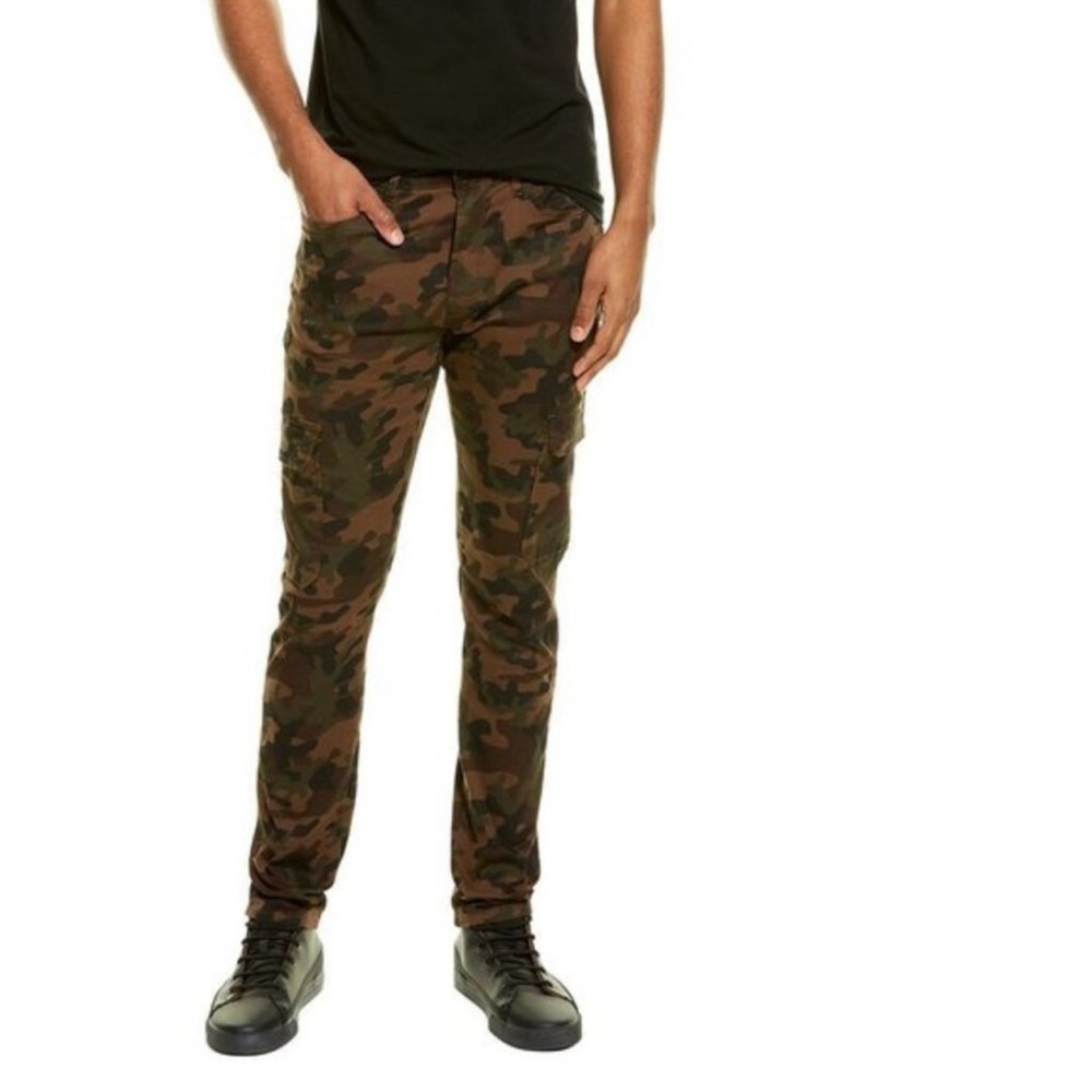 NEW Hudson Men’s Cypress Camp Camo Pants Size 33